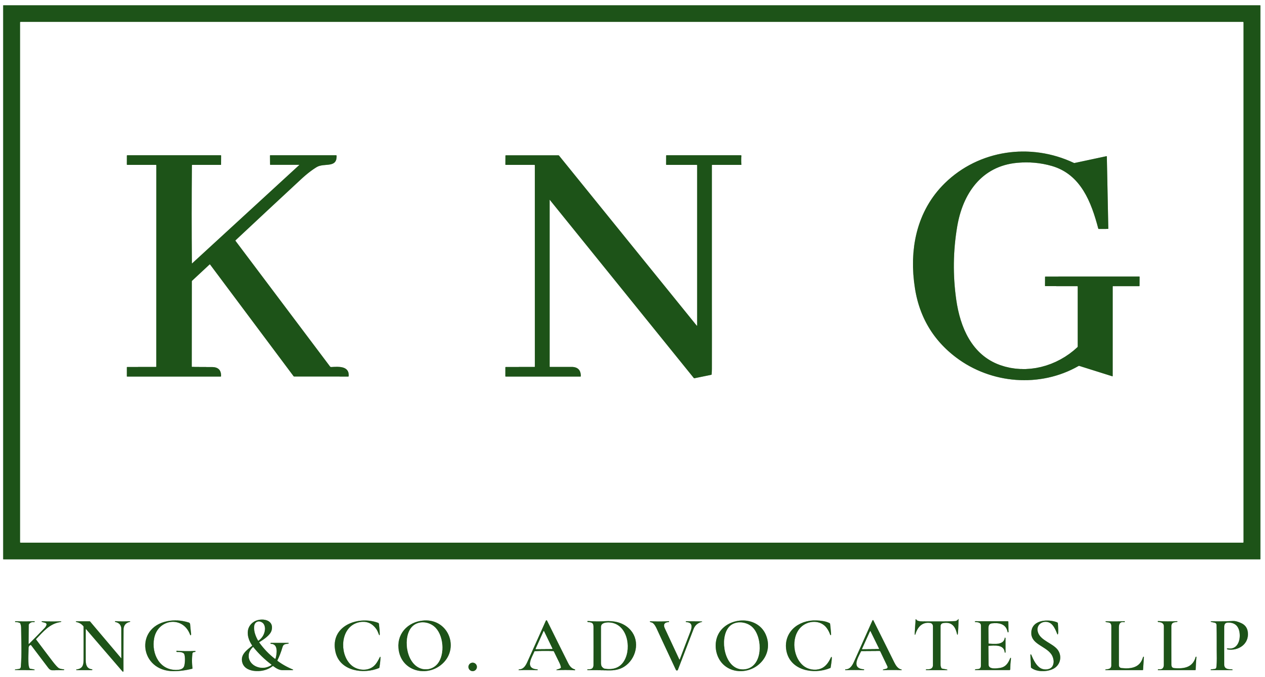 KNG & Co. Advocates LLP Website Logo